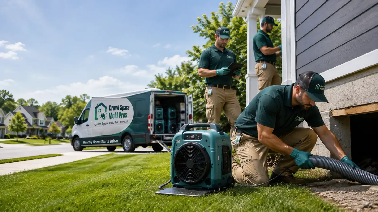 Crawl Space Mold Removal in Letha, ID
